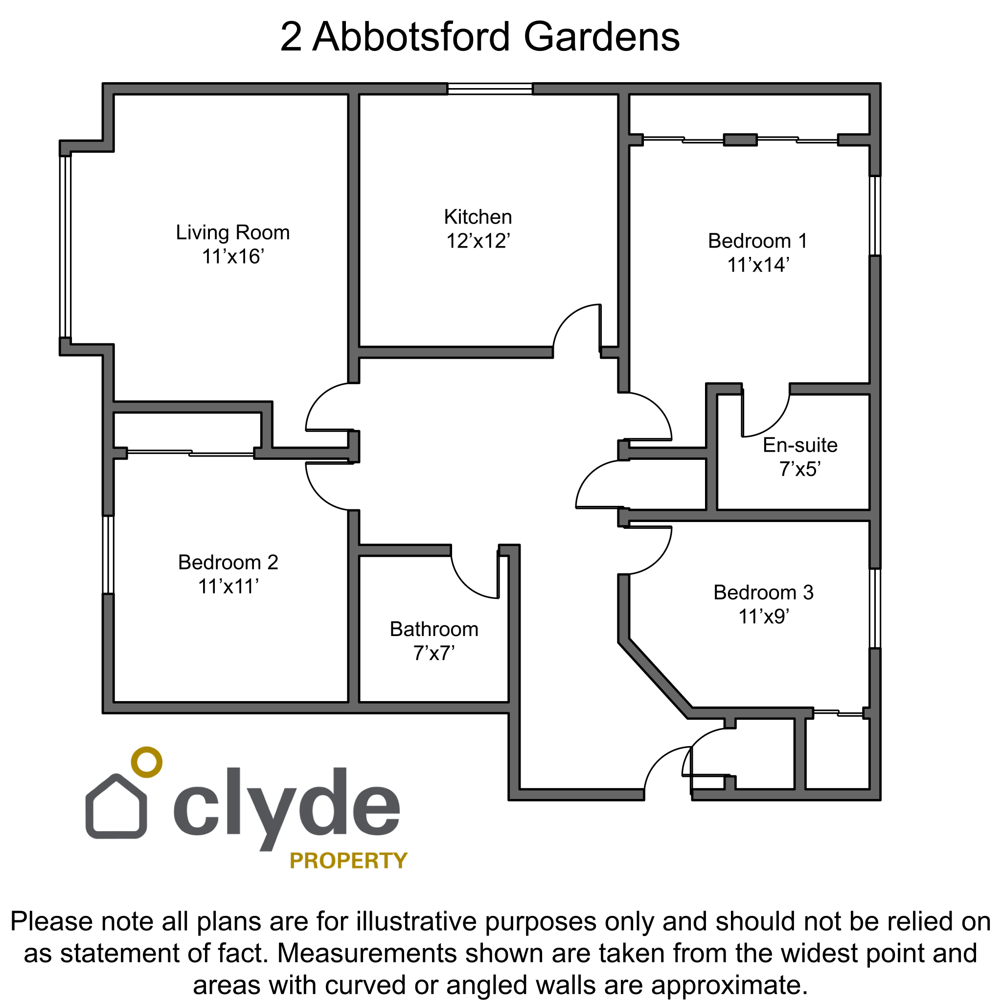Flat Abbotsford Gardens in Newton Mearns