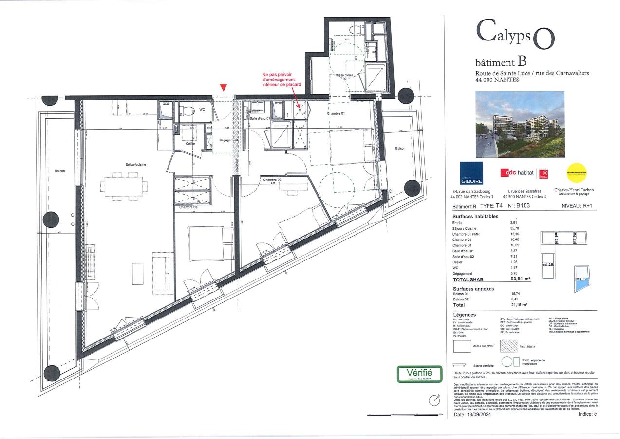 Appartement Route de Sainte-Luce à Nantes