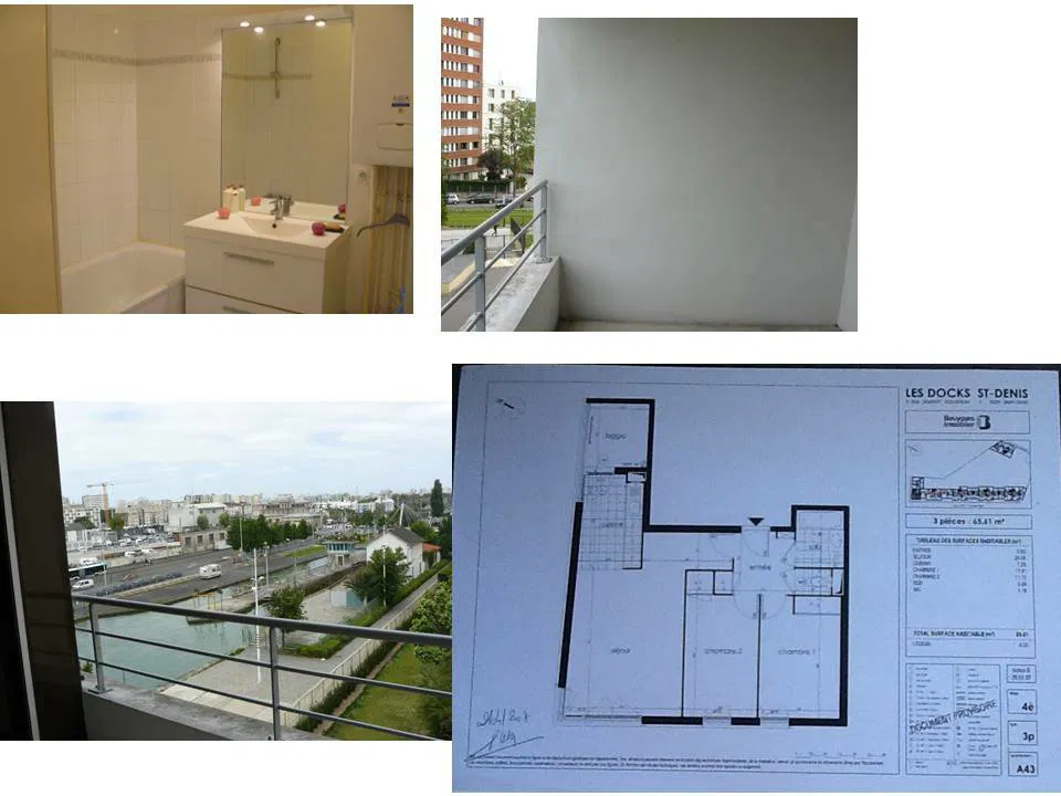 Appartement Rue Alphonse Combe à Saint-Denis
