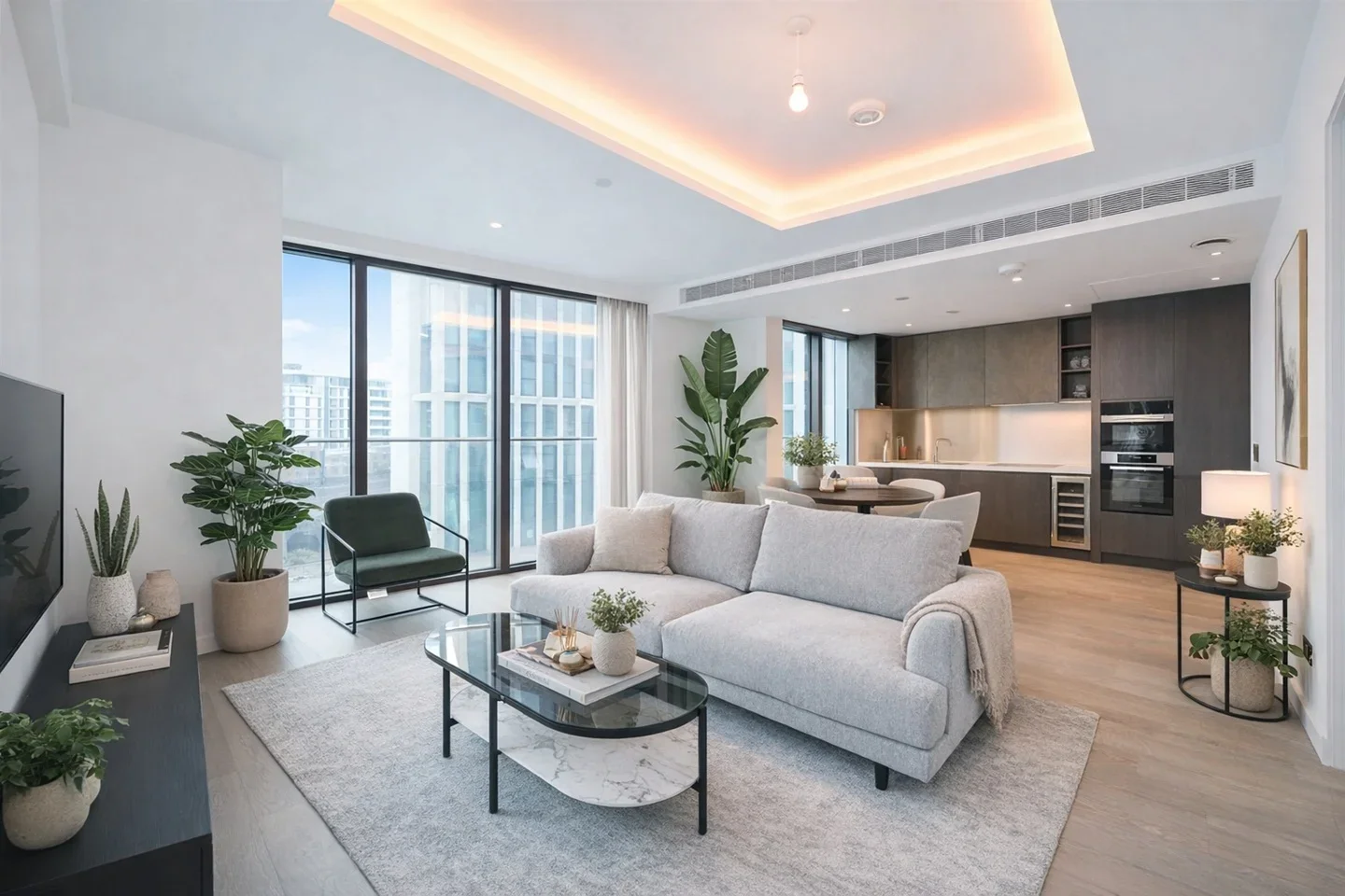 Flat Carnation Way in Greater London
