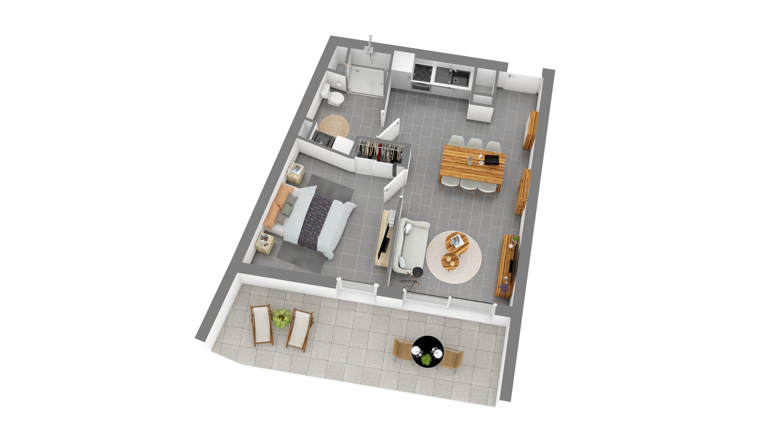 Appartement Rue des Lavandières à Castries