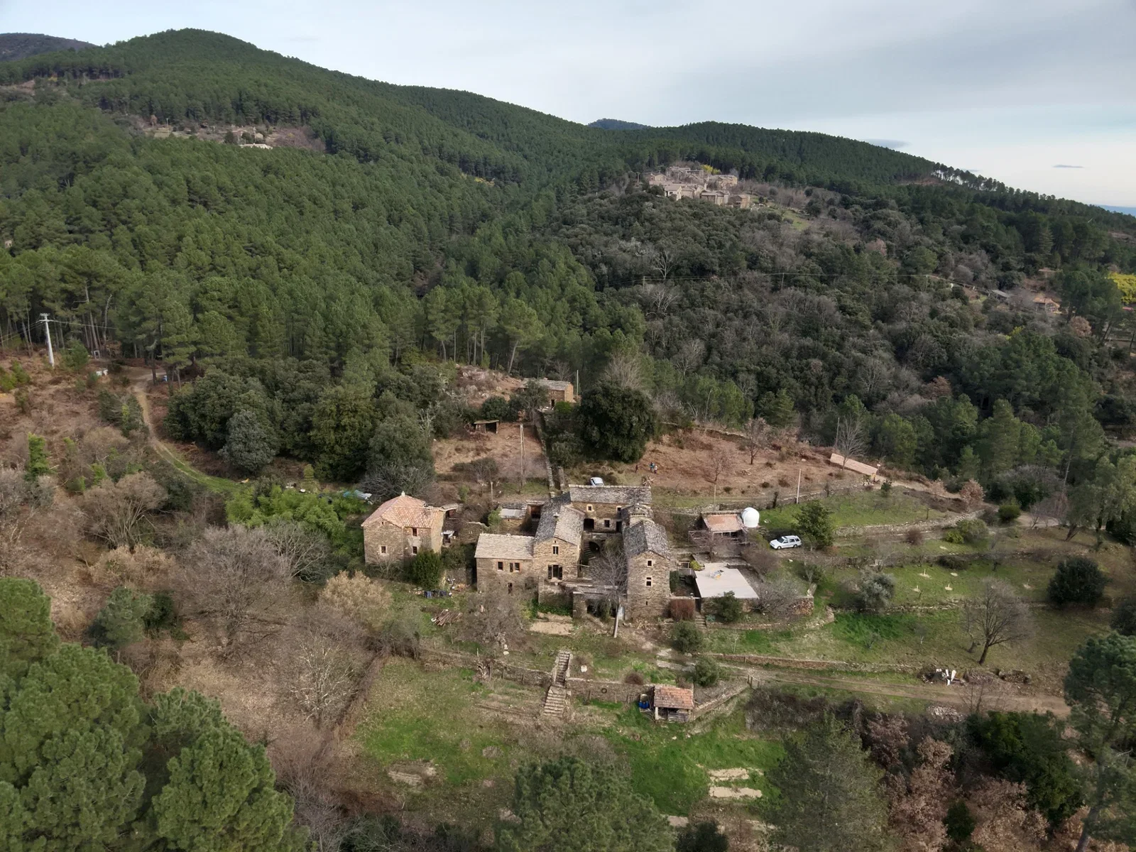 Chambre Route de Sabuscles à Malbosc