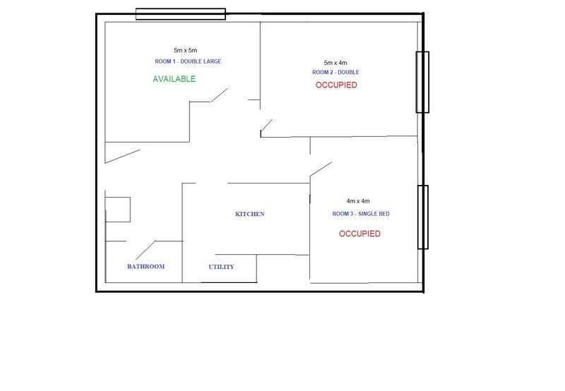 Room Melbourne Court in Greater London