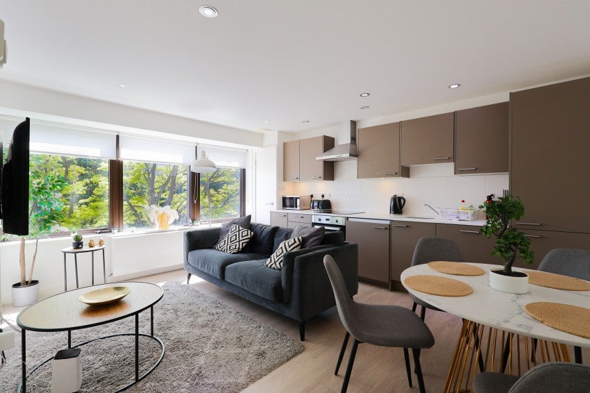 Flat Southernhay Gardens in Exeter