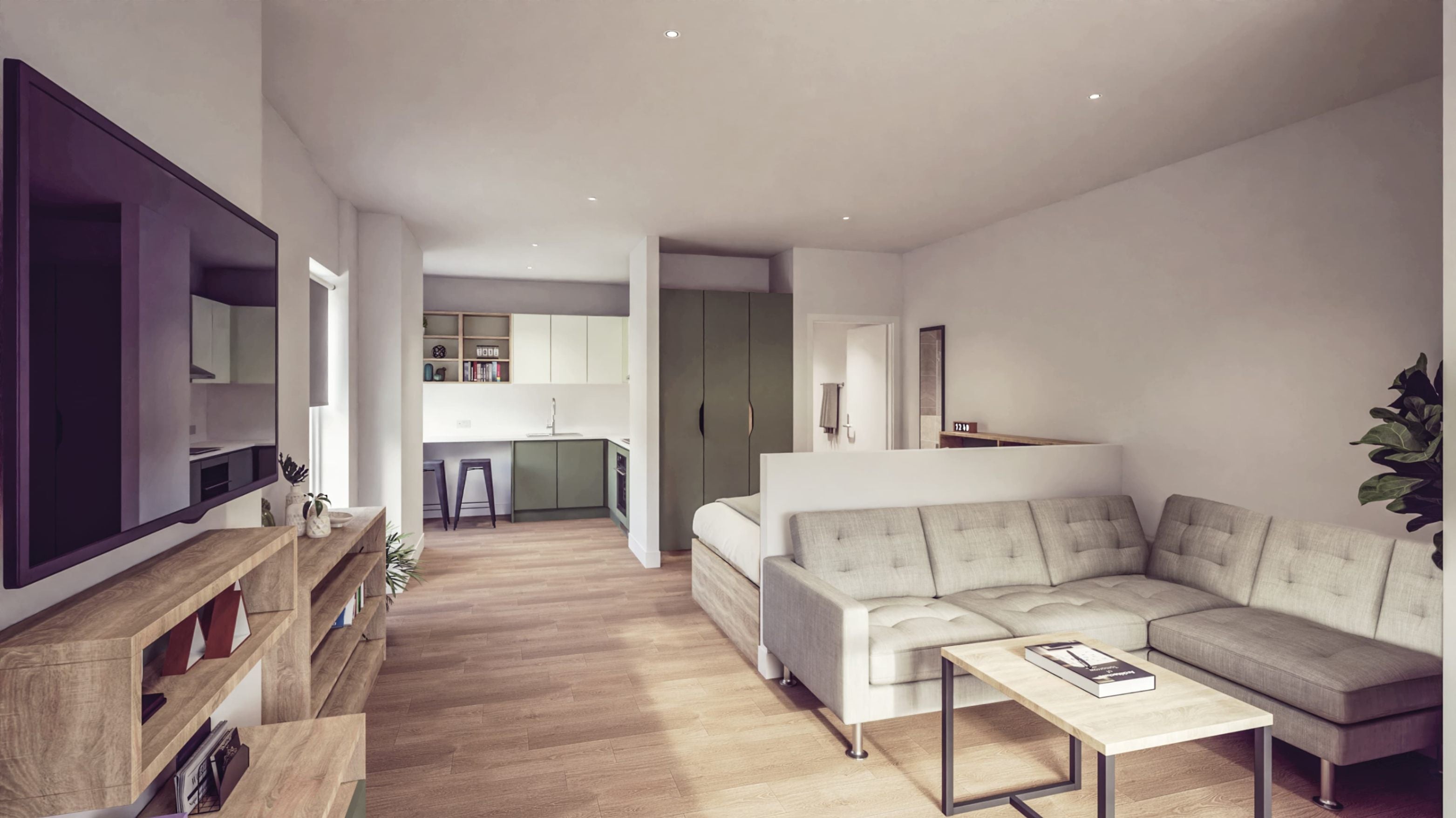 Flat Hagley Road in Birmingham