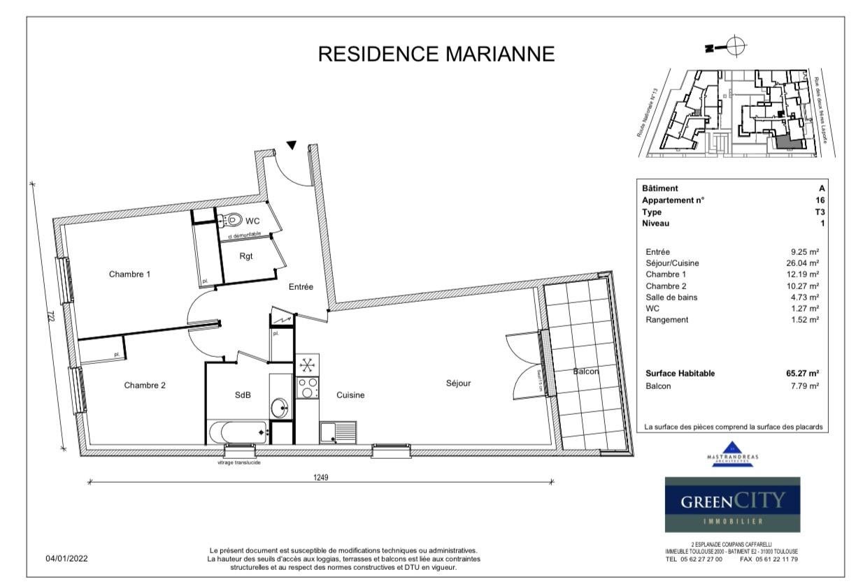 Appartement Rue des Deux Frères Laporte à Épône
