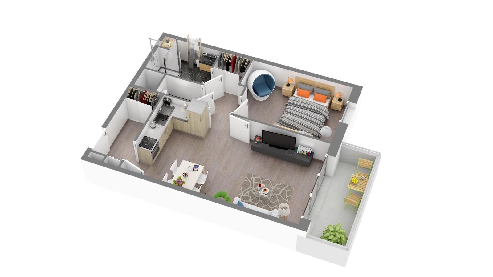 Appartement Rue de Lille à Tourcoing