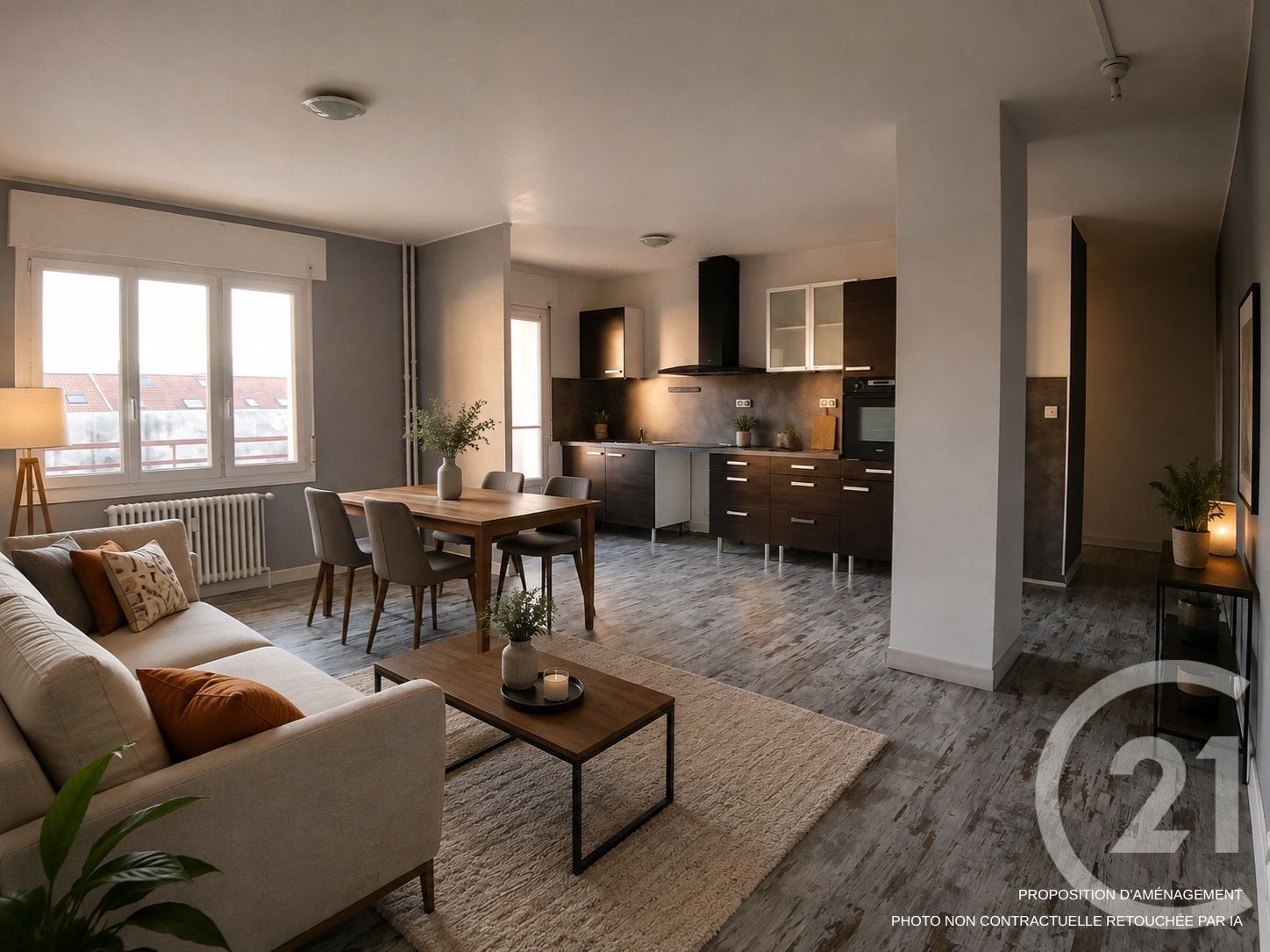 Flat Faubourg de Besançon in Montbéliard