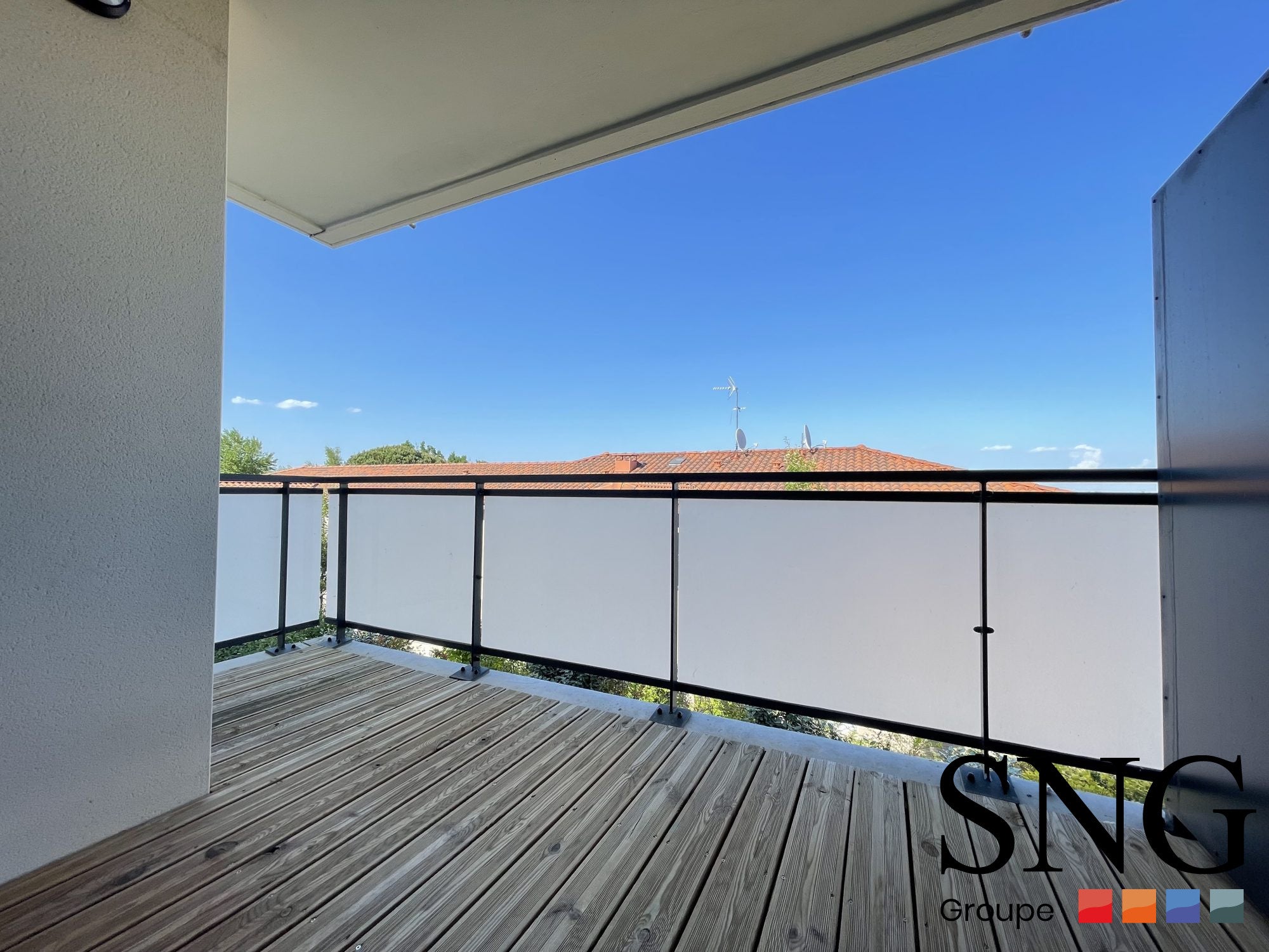 Flat Route de Narbonne in Auzeville-Tolosane