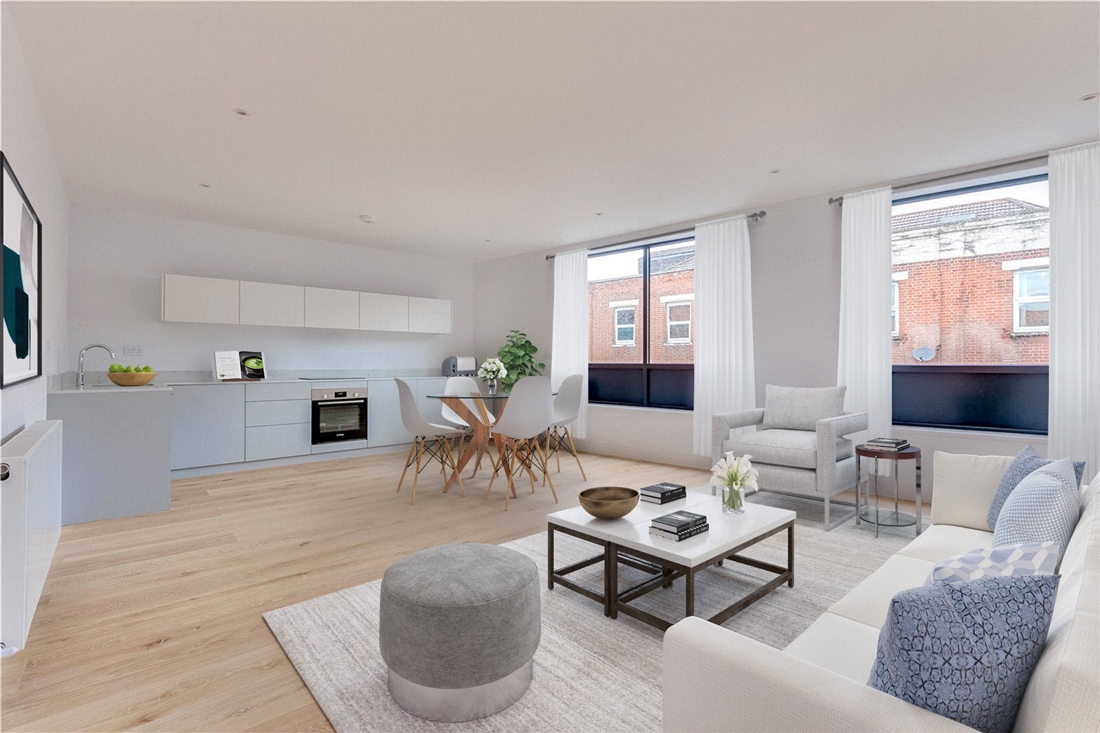 Flat Lillie Road in Greater London