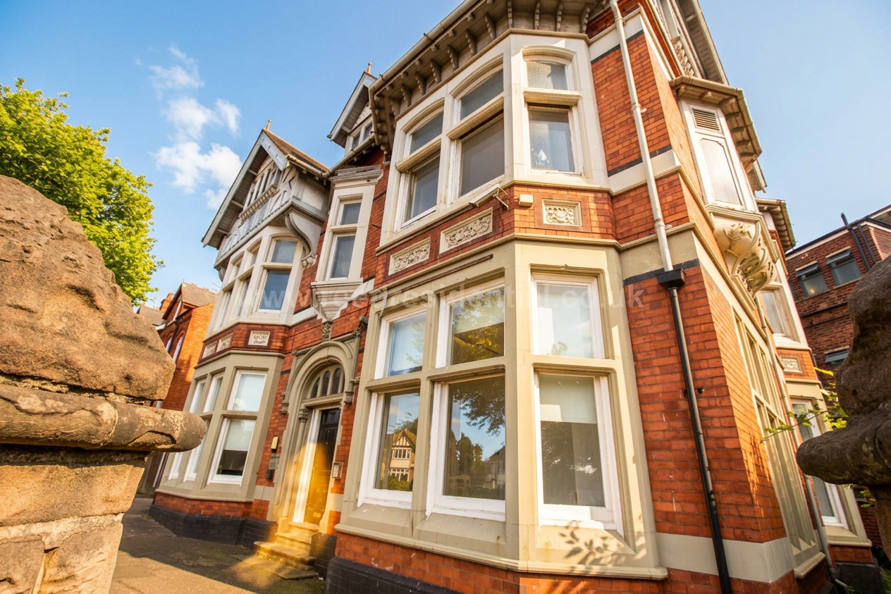 Flat Derby Road in Nottingham