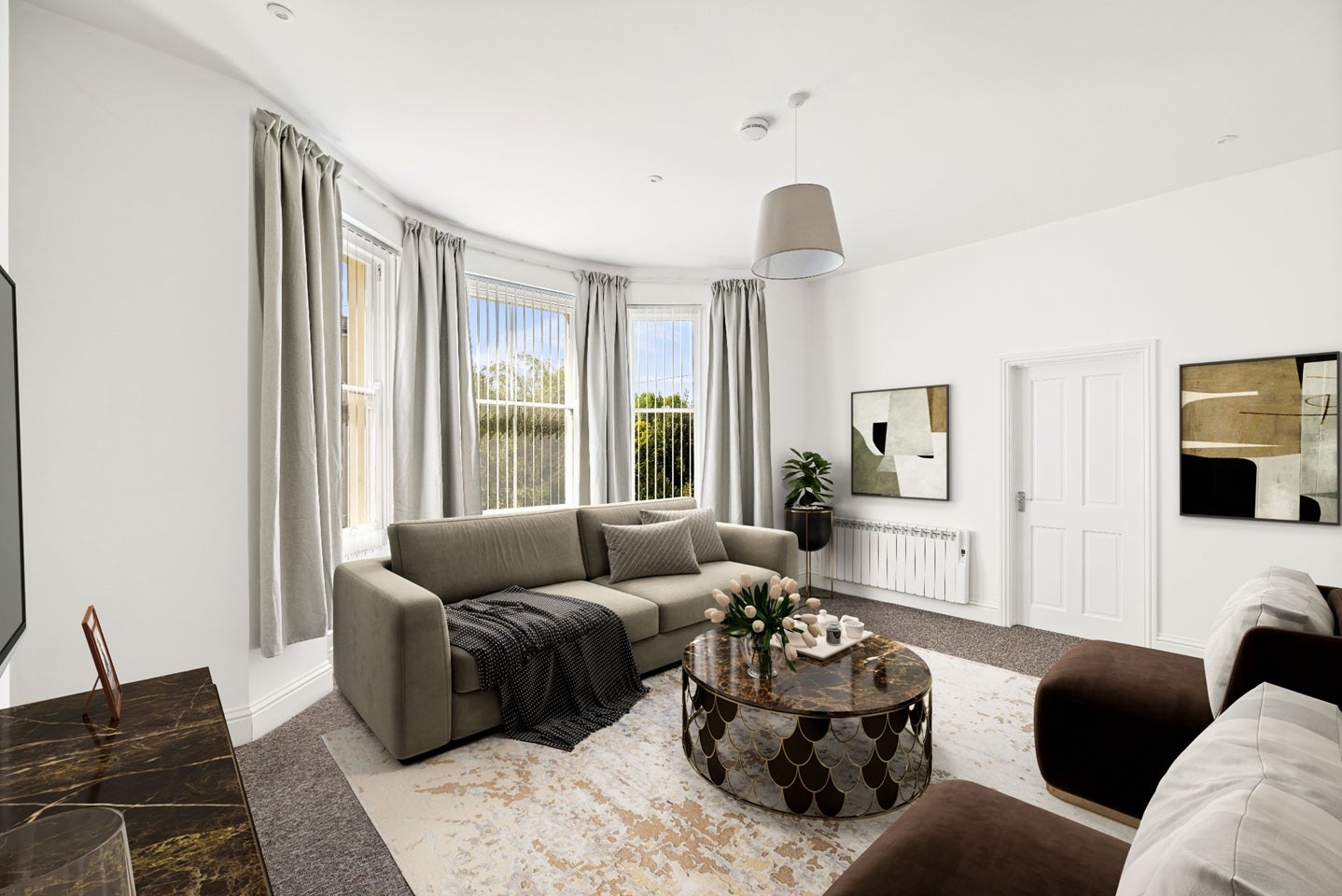 Flat Trinity Gardens in Folkestone and Hythe District