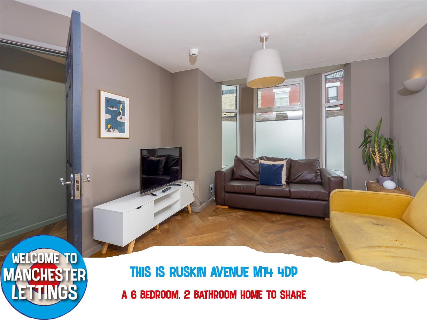 Flat Ruskin Avenue in Manchester