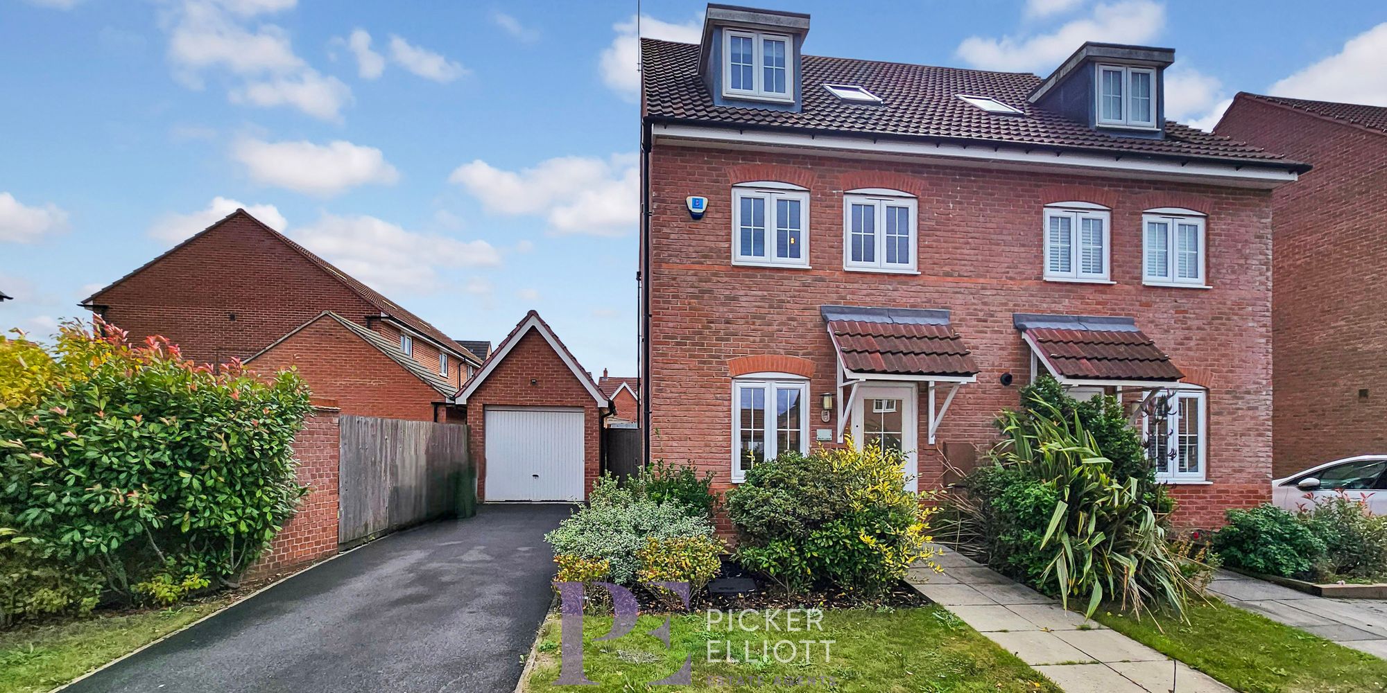 House Birch Lane in Glenfield
