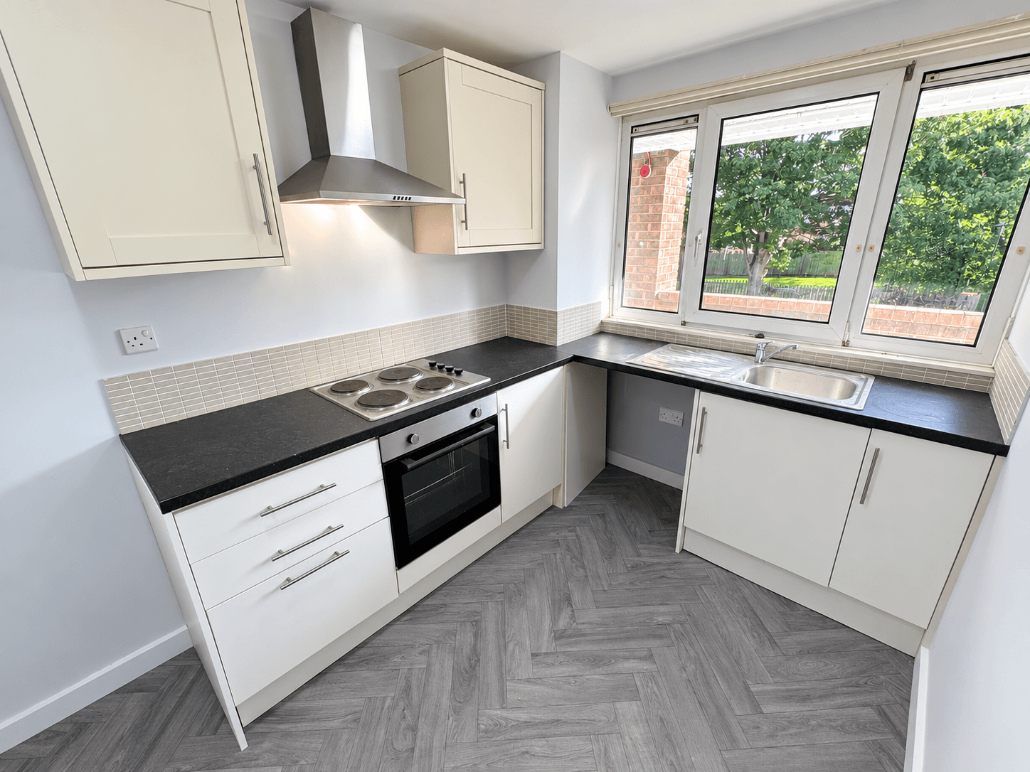 Flat Hawthorn Road in Bishop Auckland