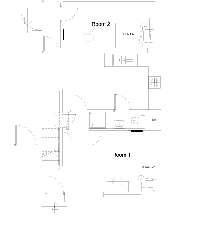 Flat Bisson Road in Greater London