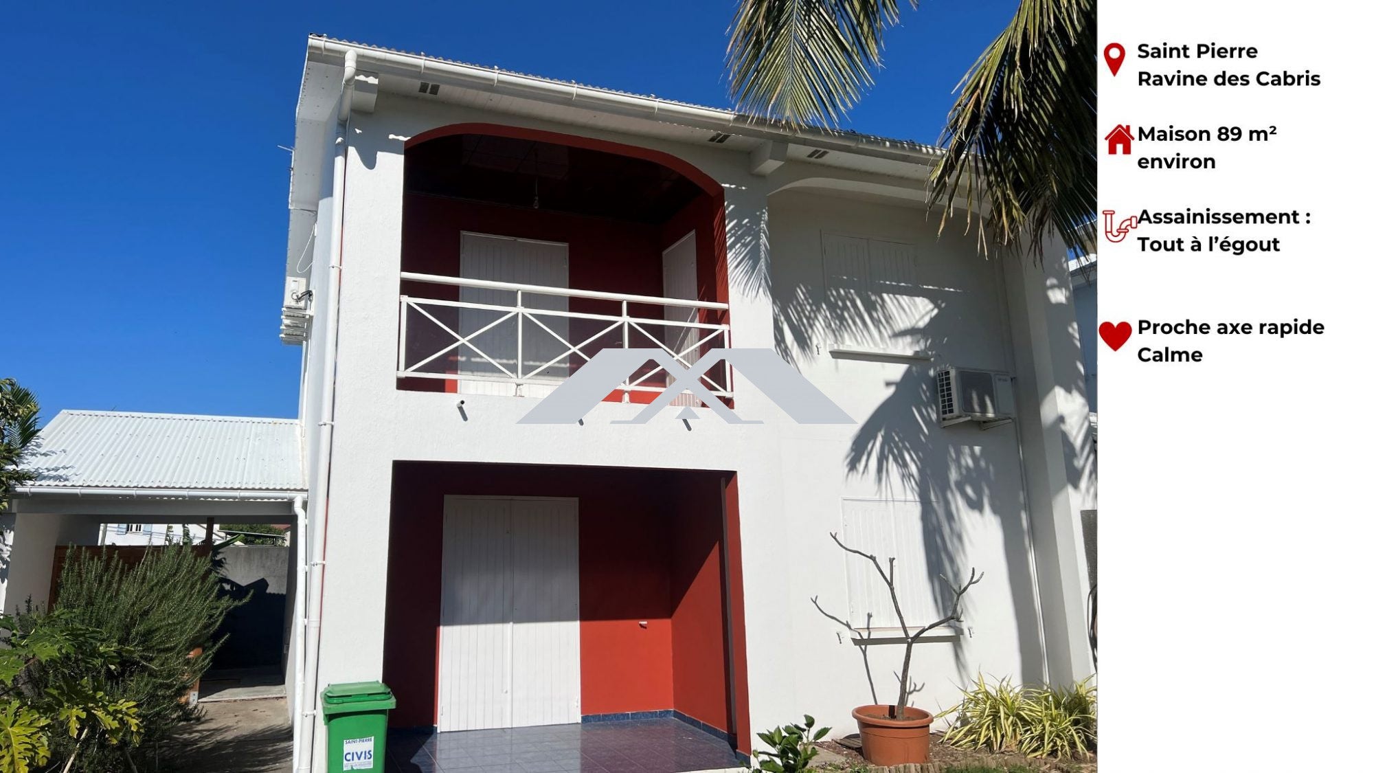 House Piste VTT Le Petit Mapou in Saint-Louis
