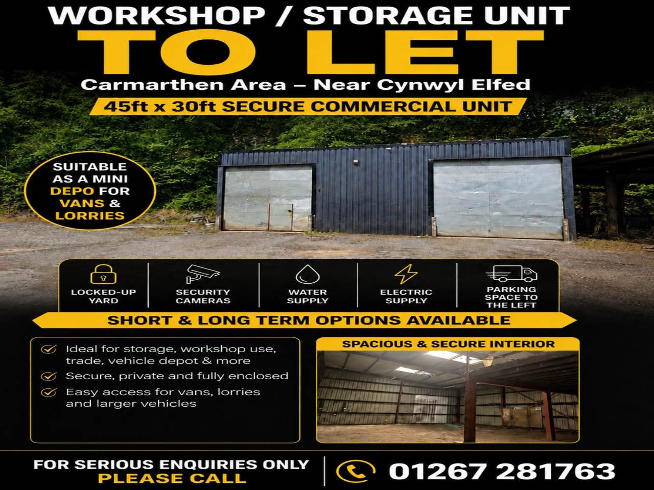 Flat A484 in Cynwyl Elfed