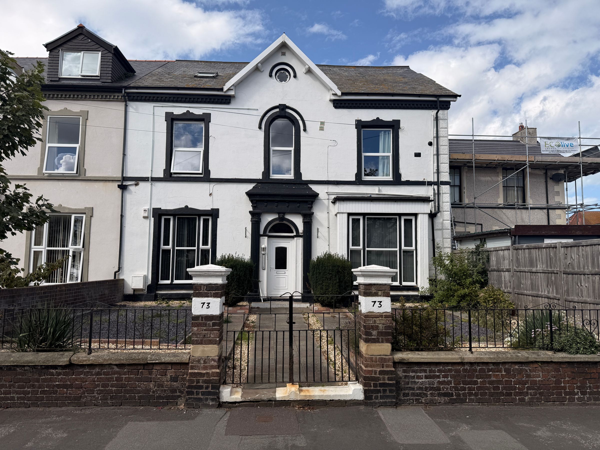 Flat Brighton Road in Rhyl