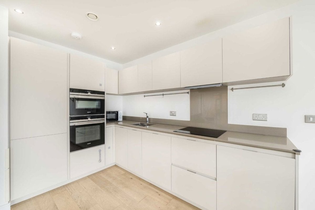 Flat River Barge Close in Greater London