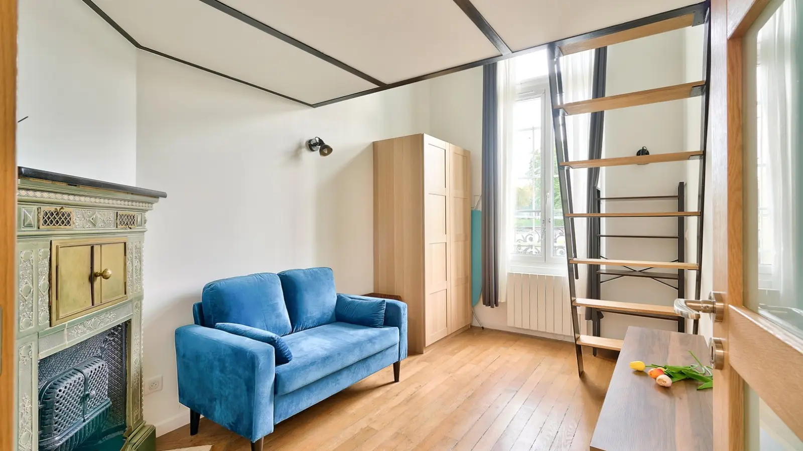 Flat Boulevard Poniatowski in Paris