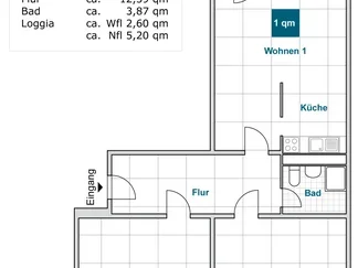 Wohnung Prohliser Allee in Dresden