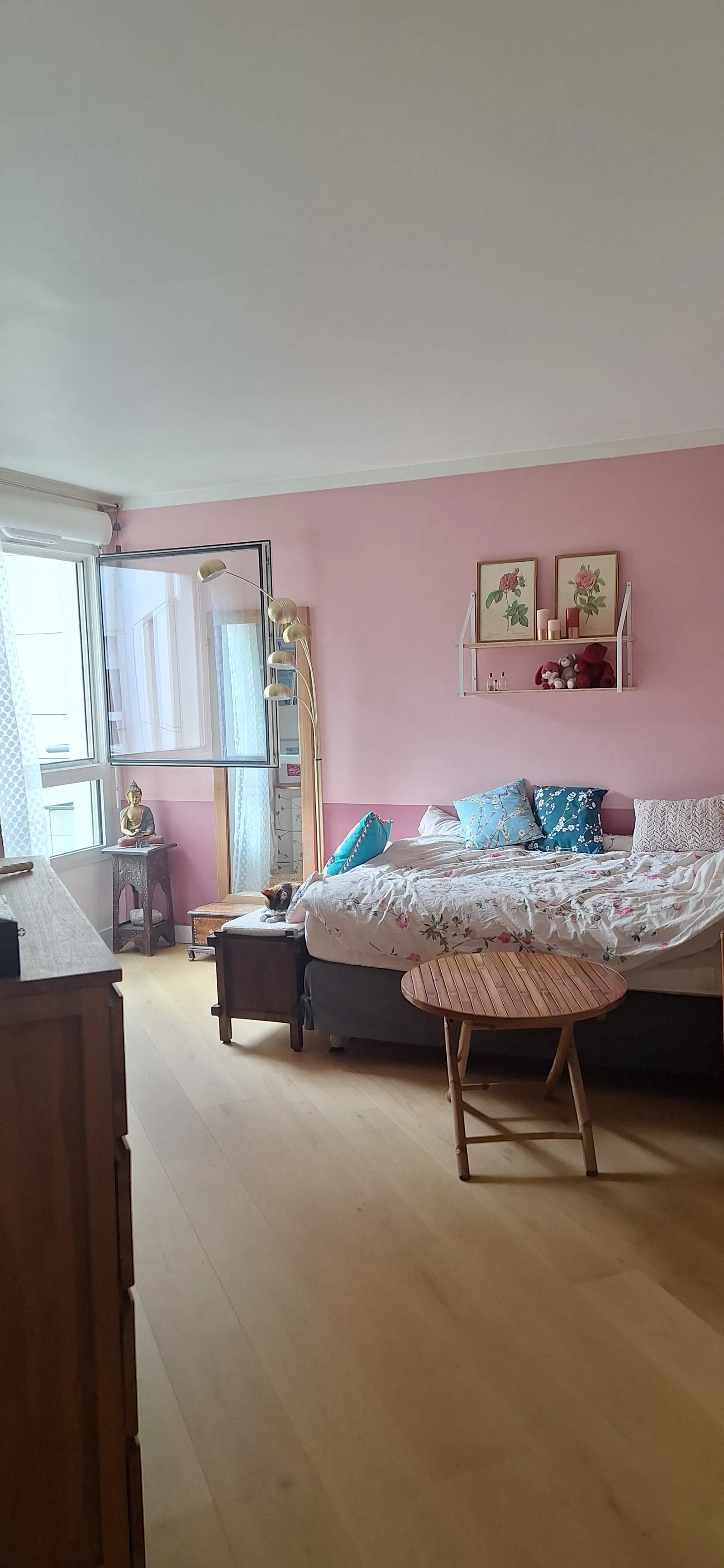 Chambre Rue Saint-Fargeau à Paris