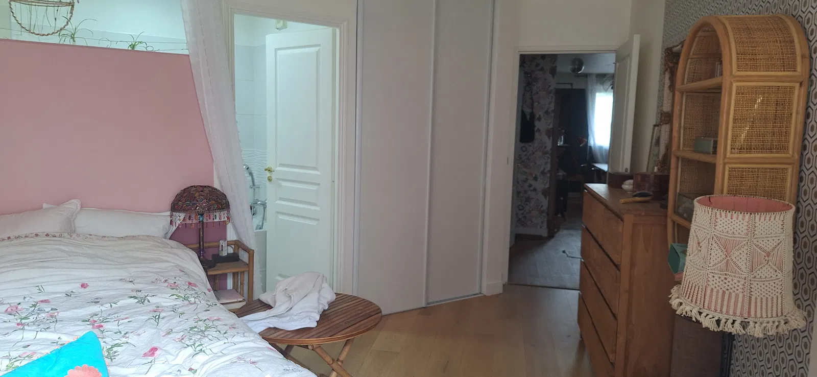 Chambre Rue Saint-Fargeau à Paris