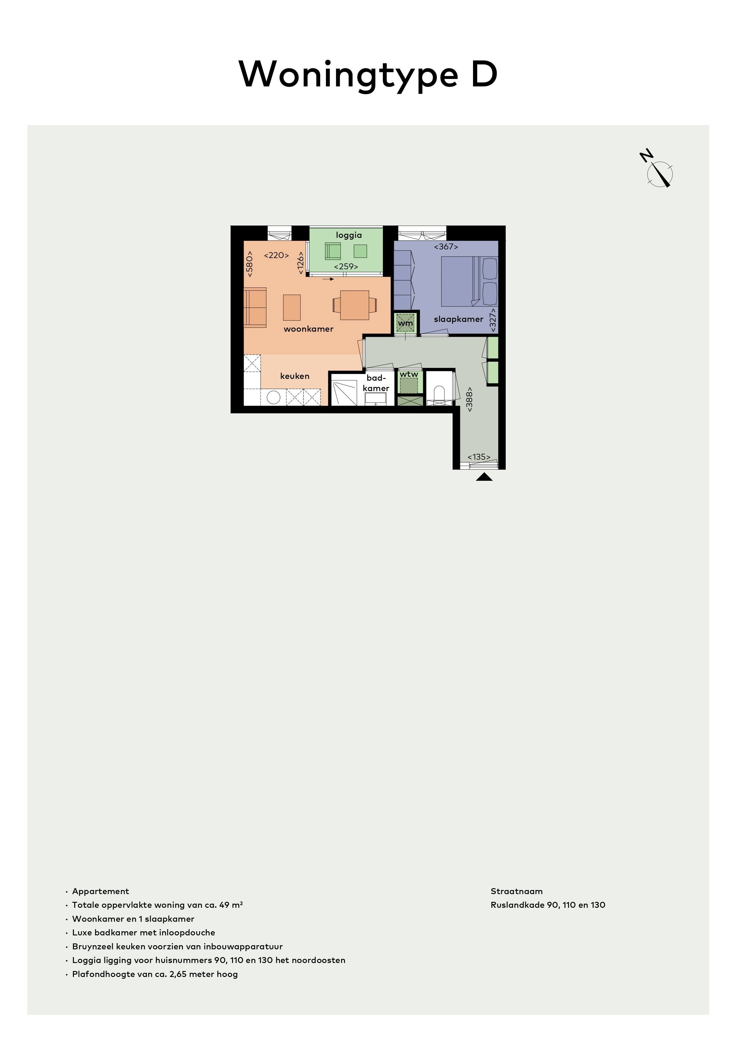Appartement Ruslandkade 4