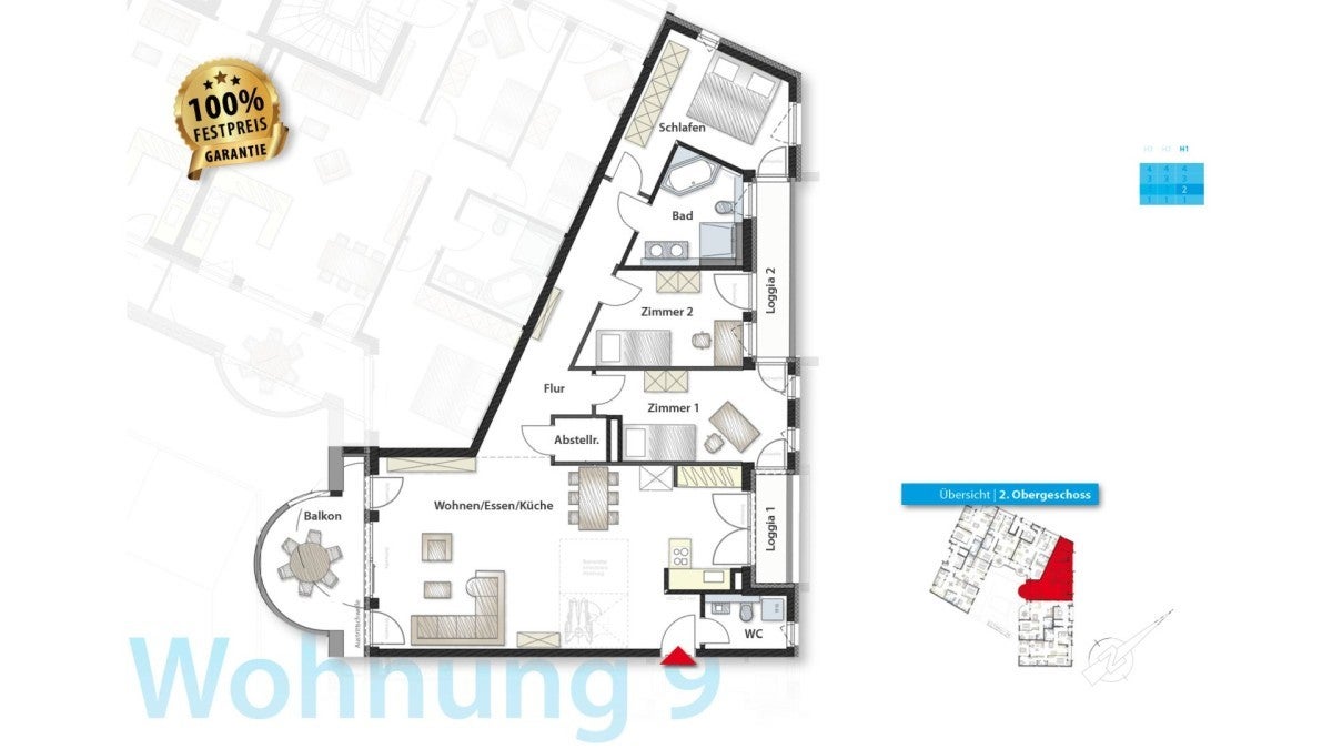 Wohnung Bahnhofstraße in Böblingen