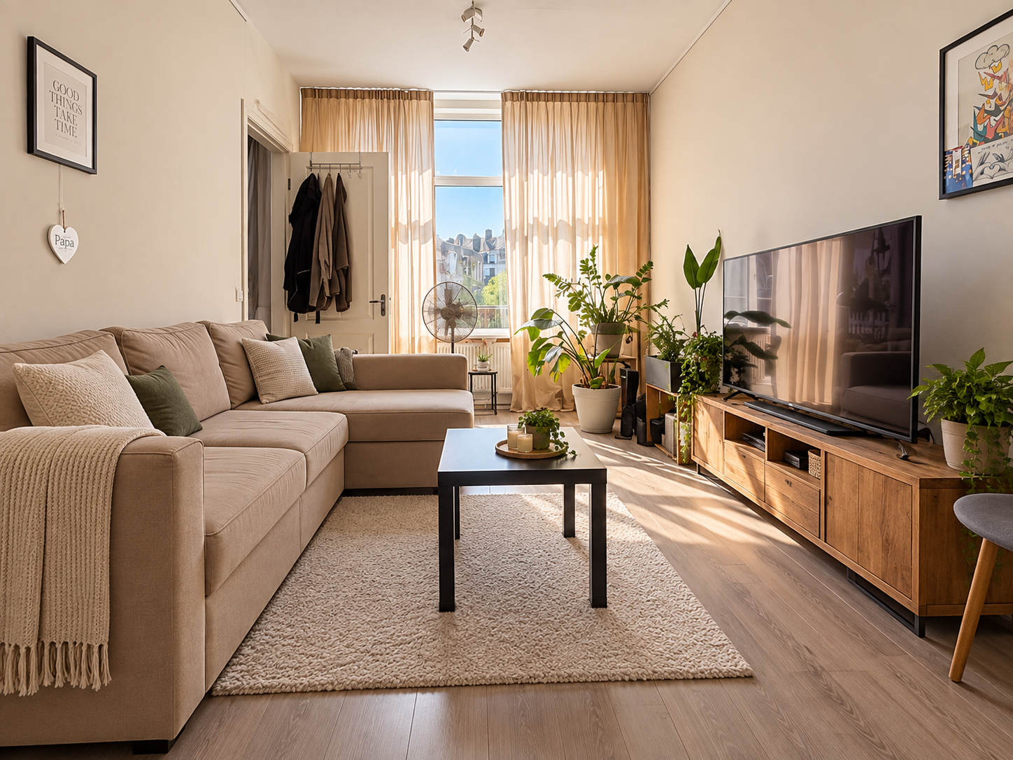 Flat Nieuwe Binnenweg in Rotterdam