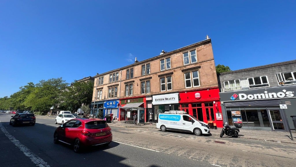 Flat Great Western Road in Glasgow