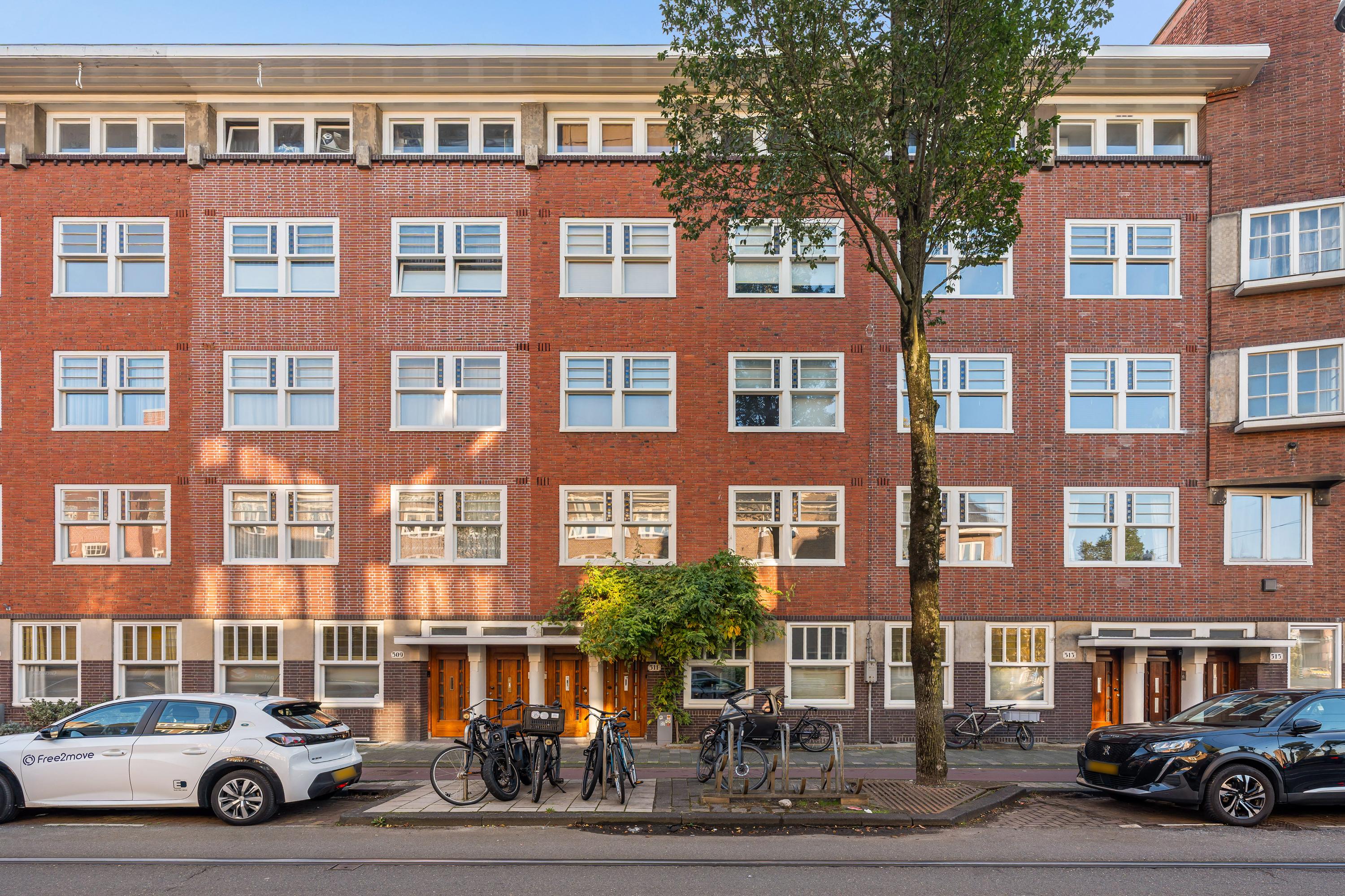 Appartement Admiraal De Ruijterweg 511 1 in Amsterdam