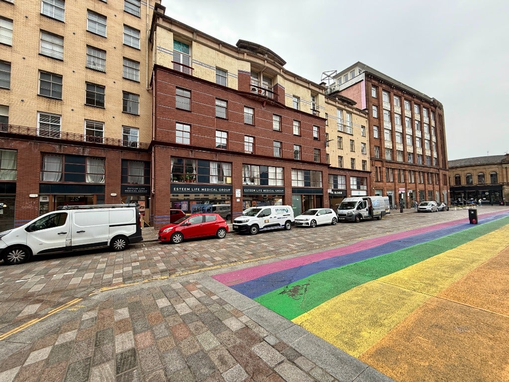 Flat Wilson Street in Glasgow