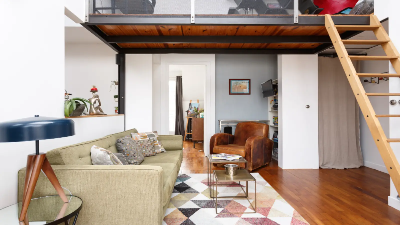 Flat Rue Caulaincourt in Paris