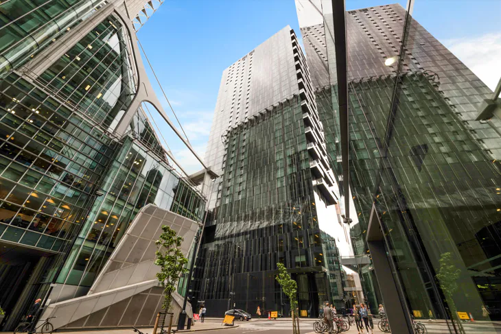 Flat Moor Lane in City of London