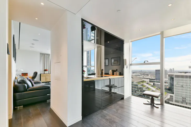 Flat Moor Lane in City of London