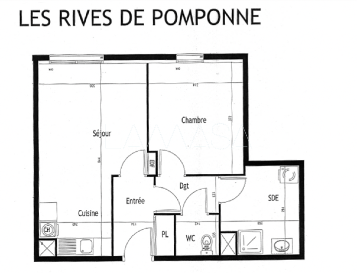 Appartement Quai Eugène Gaudineau à Pomponne