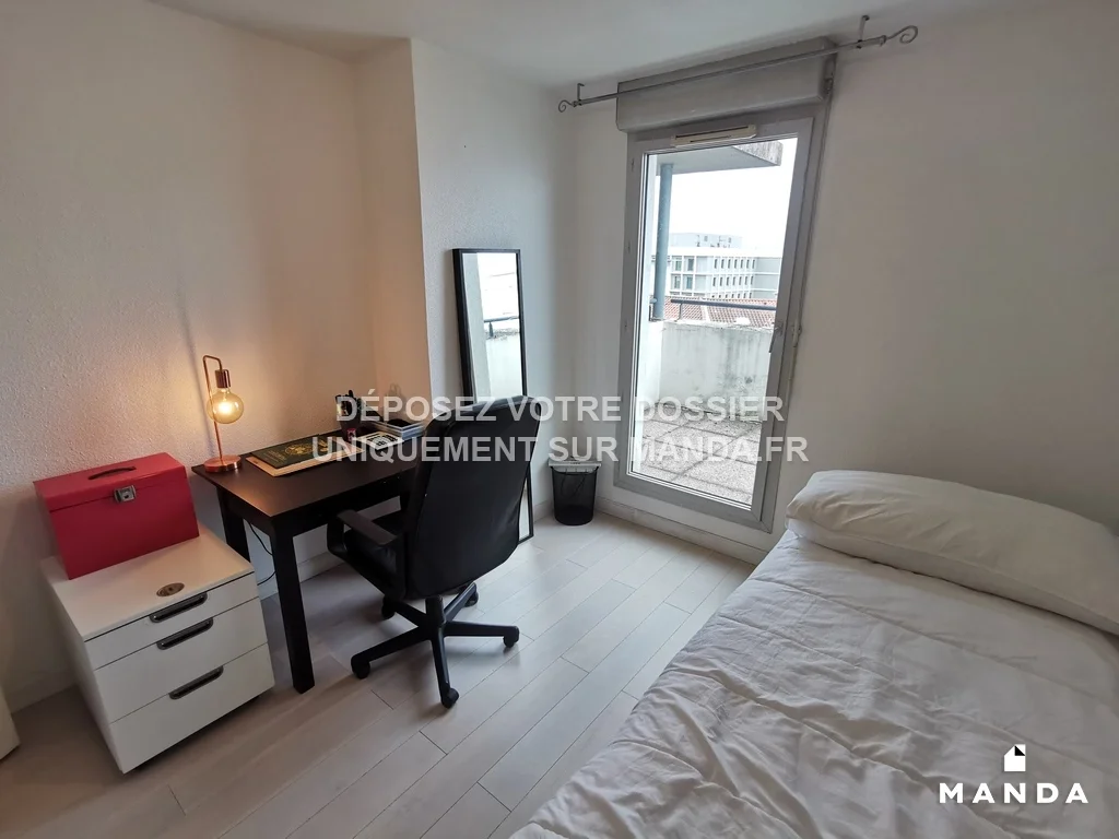 Chambre Avenue Roger Salengro à Villeurbanne