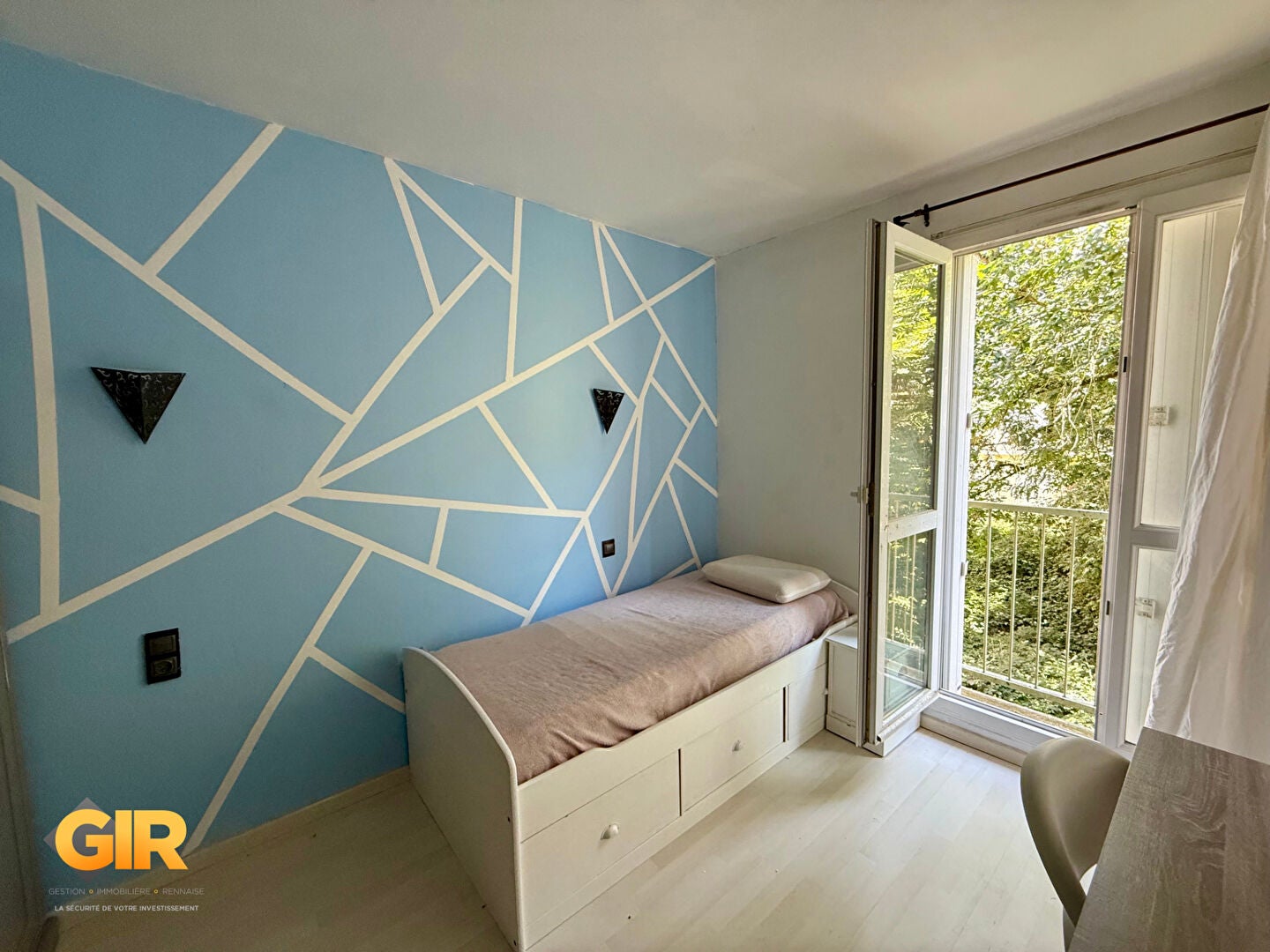 Chambre Boulevard Beaumont à Rennes