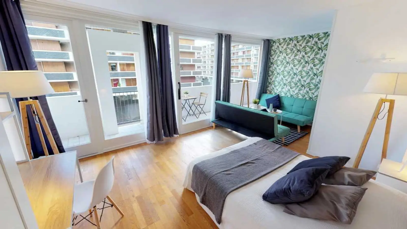 Chambre Résidence du Beffroi à Lille