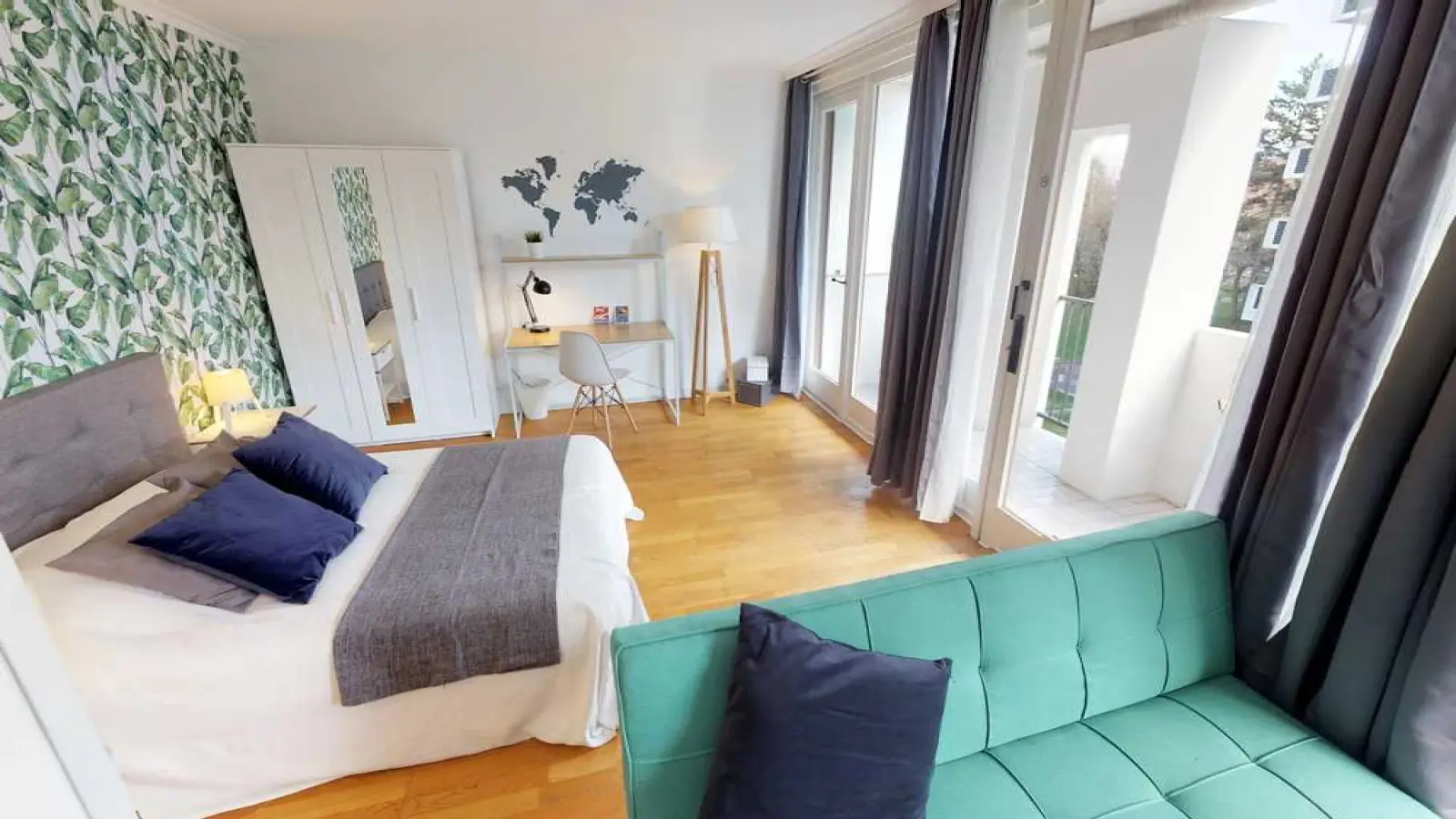 Chambre Résidence du Beffroi à Lille