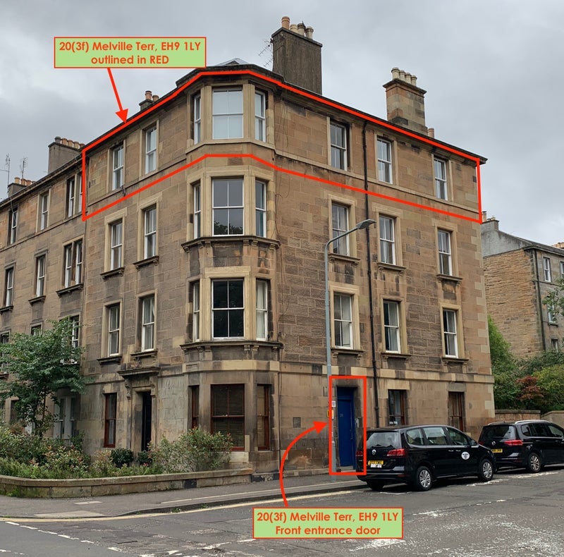 Room Melville Terrace in City of Edinburgh
