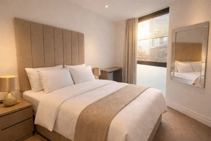 Flat Nine Elms Lane in Greater London
