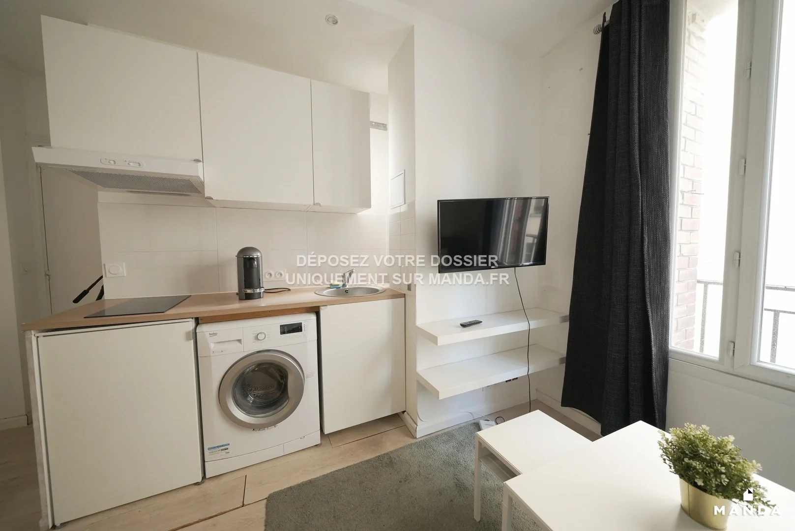 Flat Rue des Solitaires in Paris