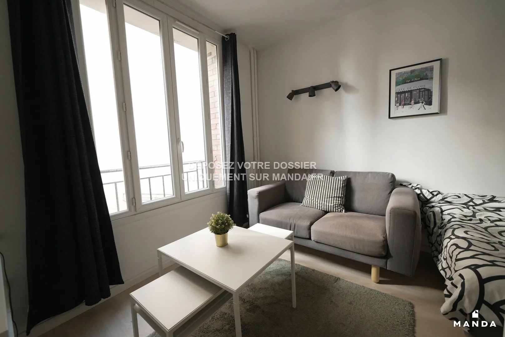 Flat Rue des Solitaires in Paris