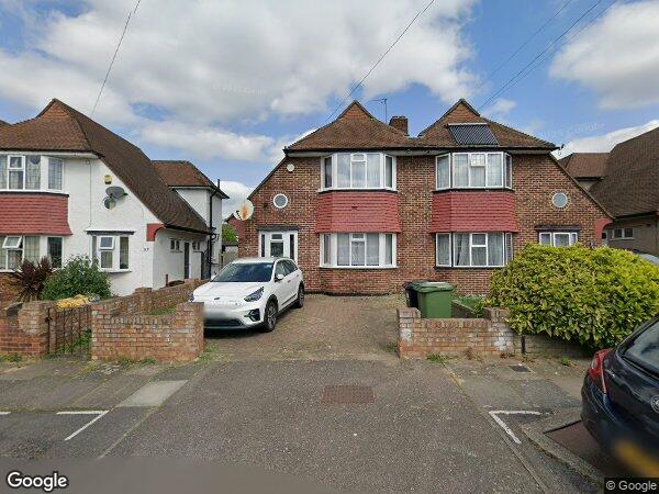 House Woodham Road in Greater London