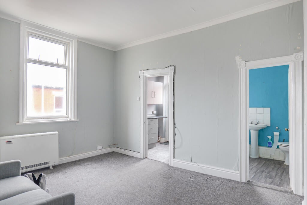 Flat Rossall Road in Blackpool