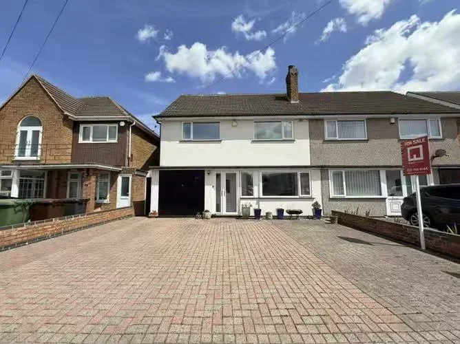 House Stratford Road in Metropolitan Borough of Solihull