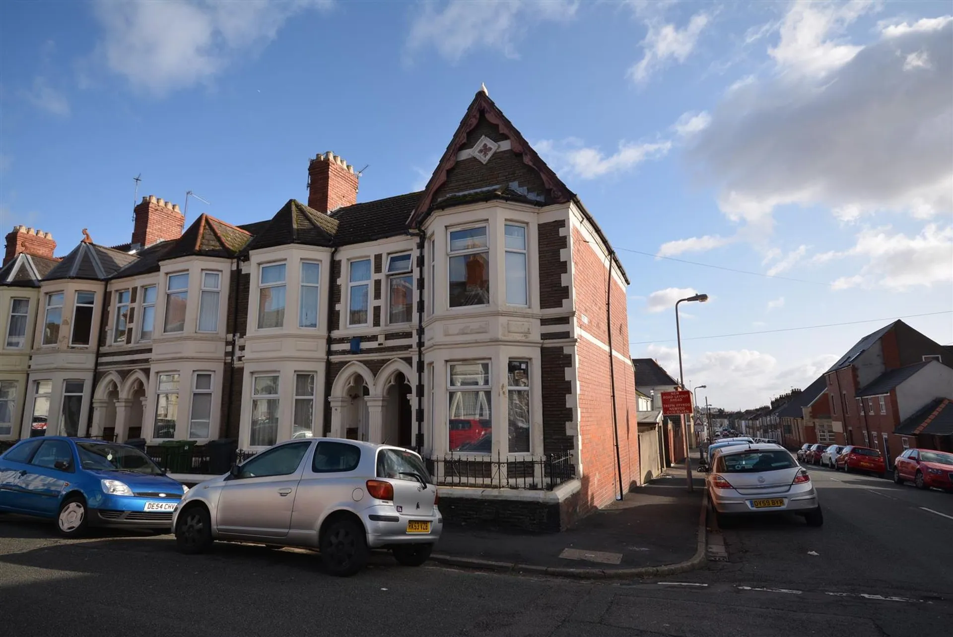 House Tewkesbury Street in Cardiff